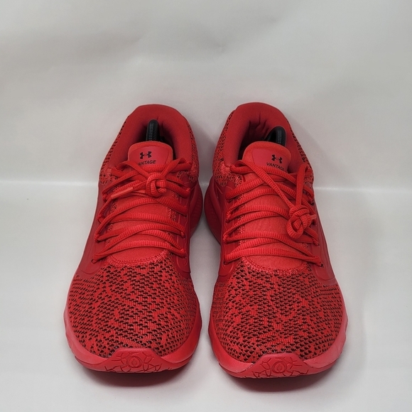 Under Armour UA Charged Vantage Red Men’s Sz Multi Running Shoes 3024699-600 New - Picture 6 of 10